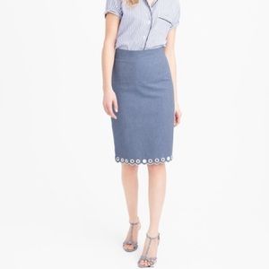 J Crew Petite pencil skirt